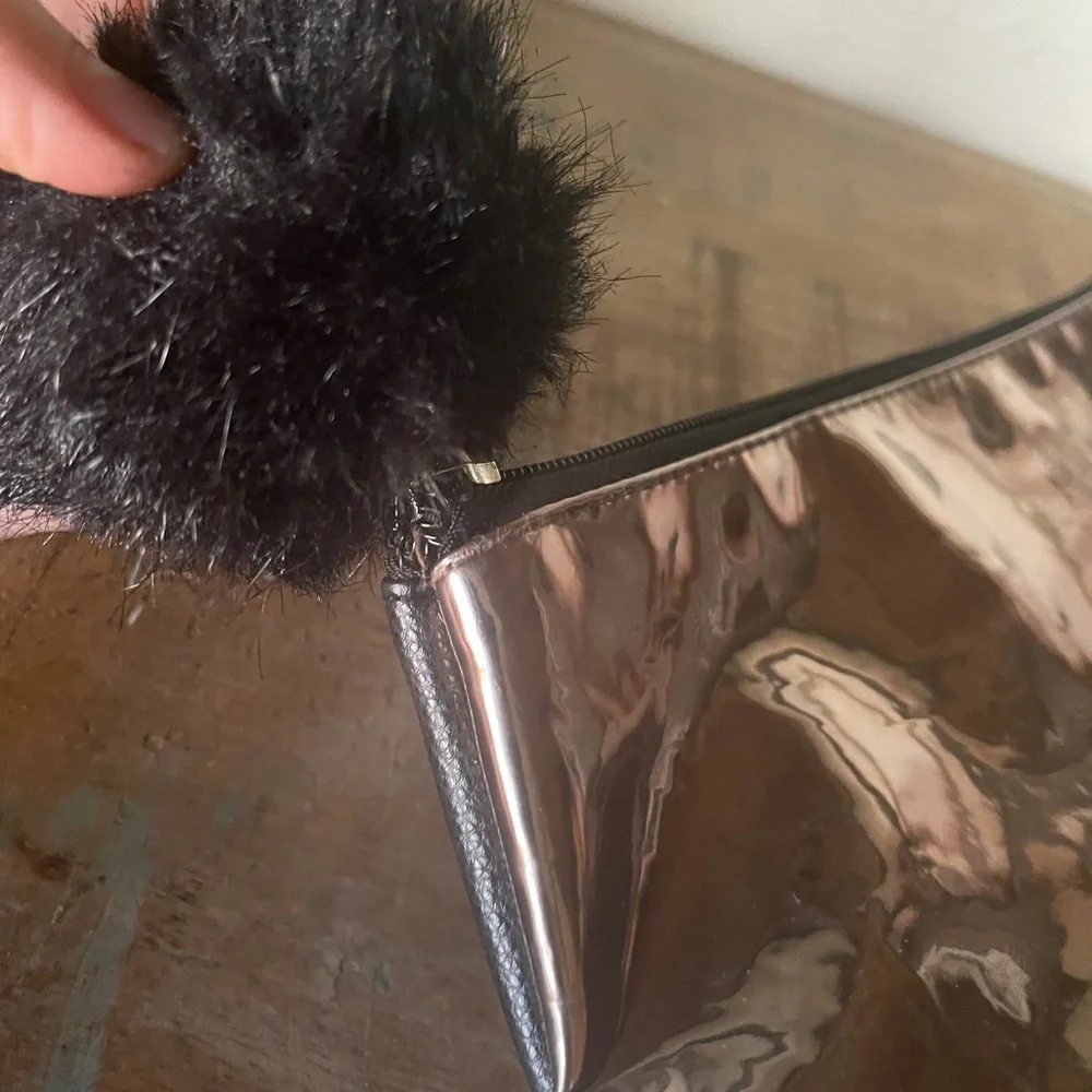 Nordstrom cosmetic leather fur
